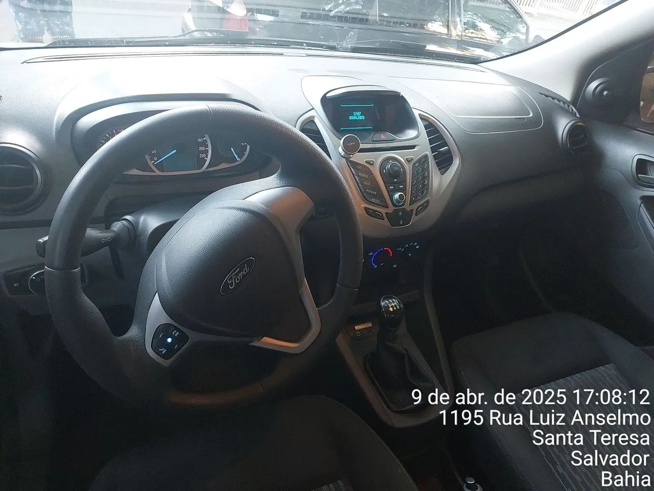 Ford ka aluguel uber e 99pop com GNV - Foto 4