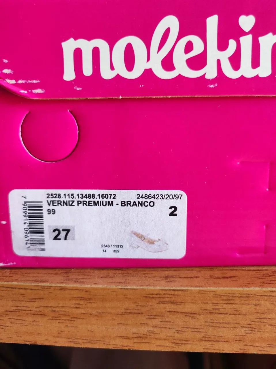 Sapato Molekinha ABC64299093410179120