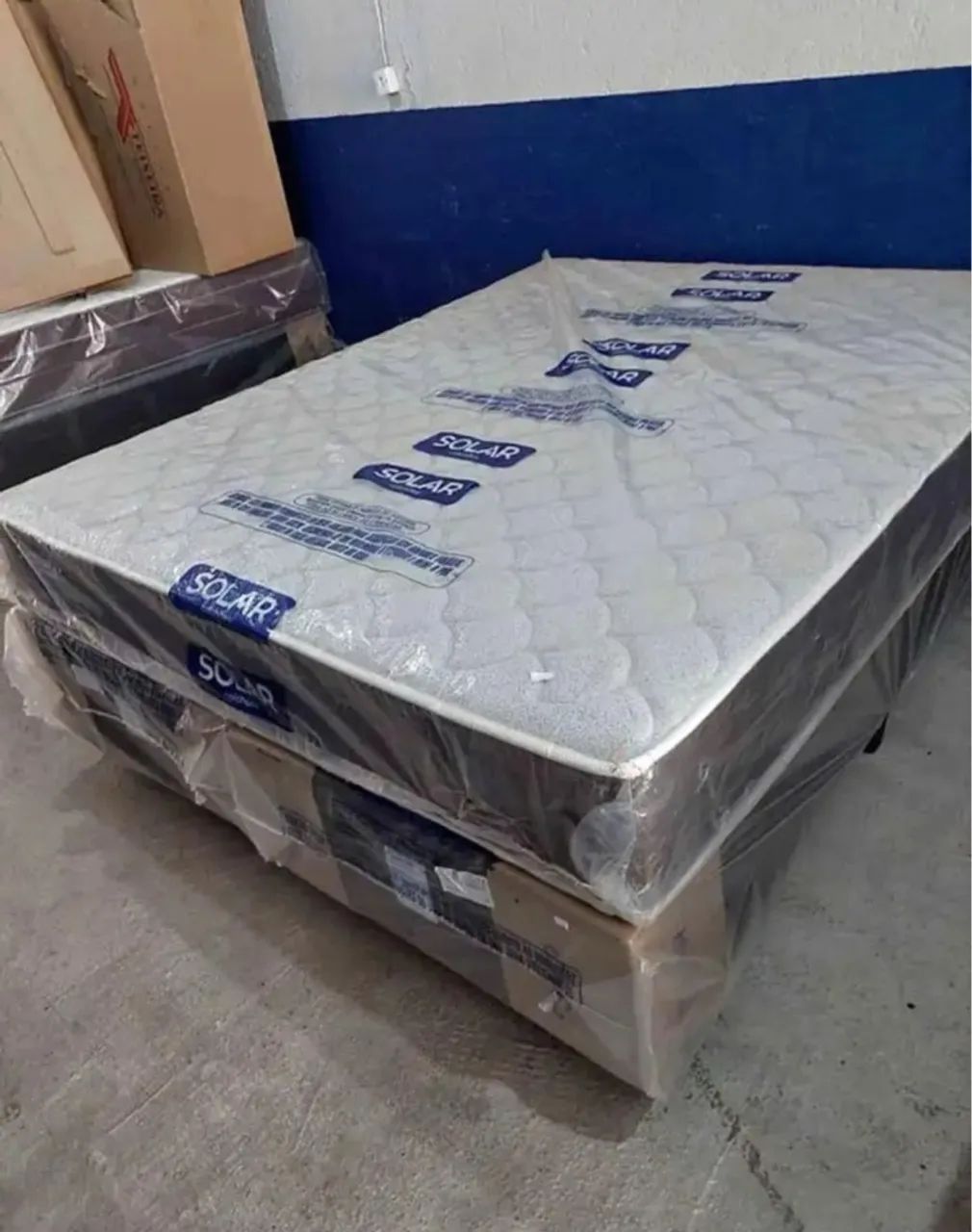 Cama Box Casal Topázio 138x188 ( Pronta Entrega ) - Foto 3