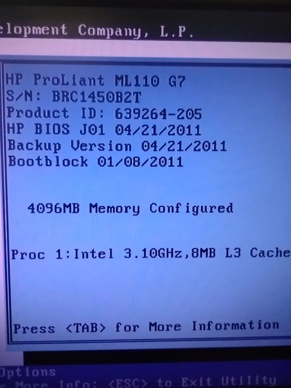 Servidor HP ML110 G7  - Foto 2