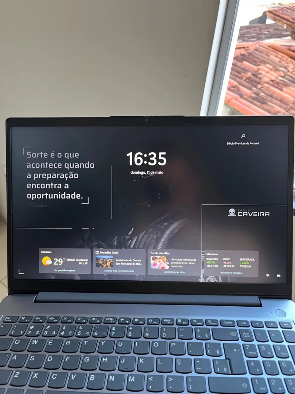 Notebook Lenovo ideapad 3 RYZEN 7 12gb de ram, ssd 512 ZERADO - Foto 3