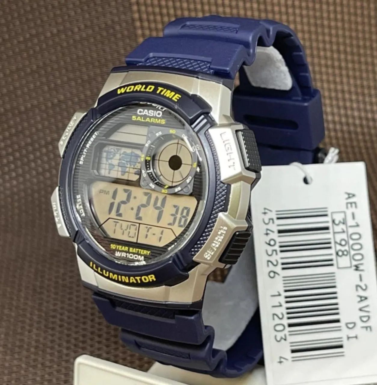 Relógio Casio World Time AE-1000W-2AV - Foto 6