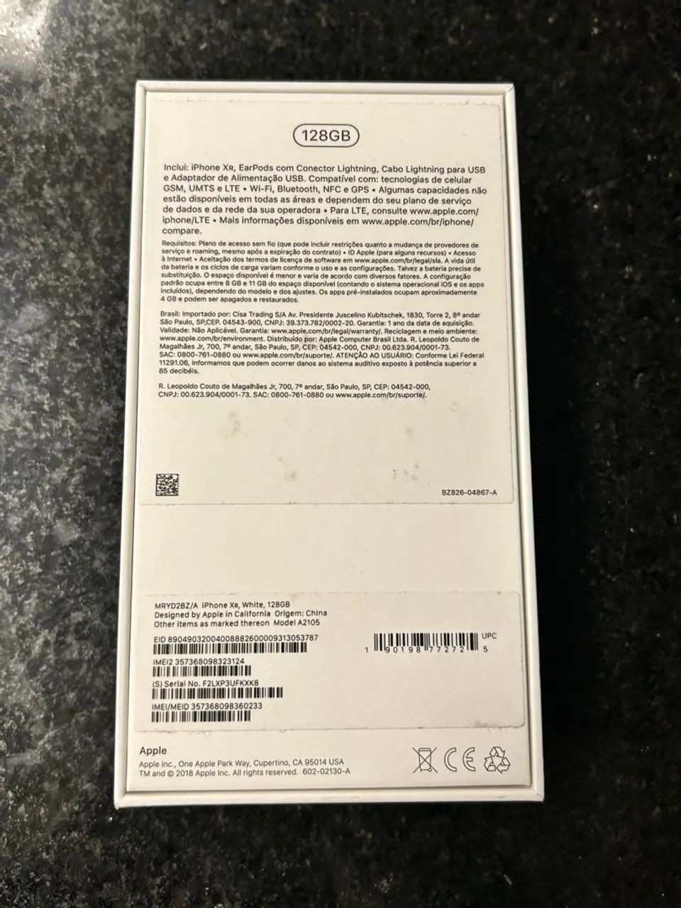 Caixa de IPhone XR 128 Gb  - Foto 3