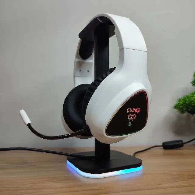 Promoção Headset Gamer RGB Snow Mount Clanm