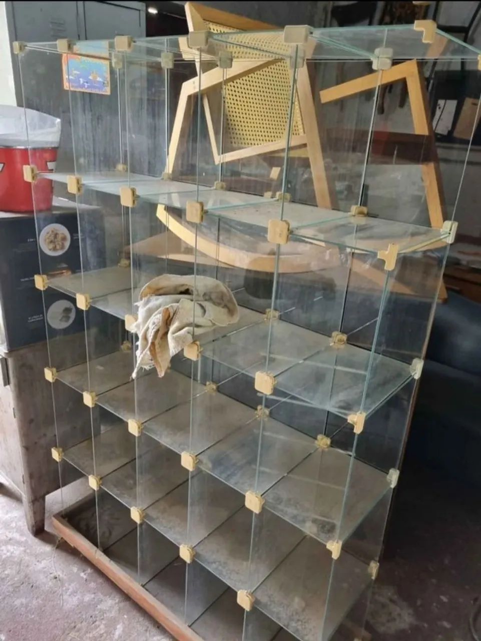 Vitrine de vidro para loja 25 comeias