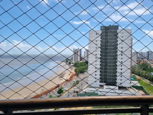 Apartamento na Ponta D' Areia, Vista Mar, Mobiliado, Projetado, Climatizado