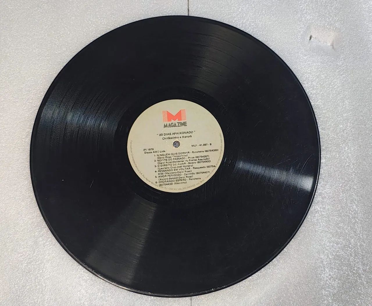 Disco de Vinil - Chitãozinho e Xororó - 60 dias apaixonado. - Foto 4