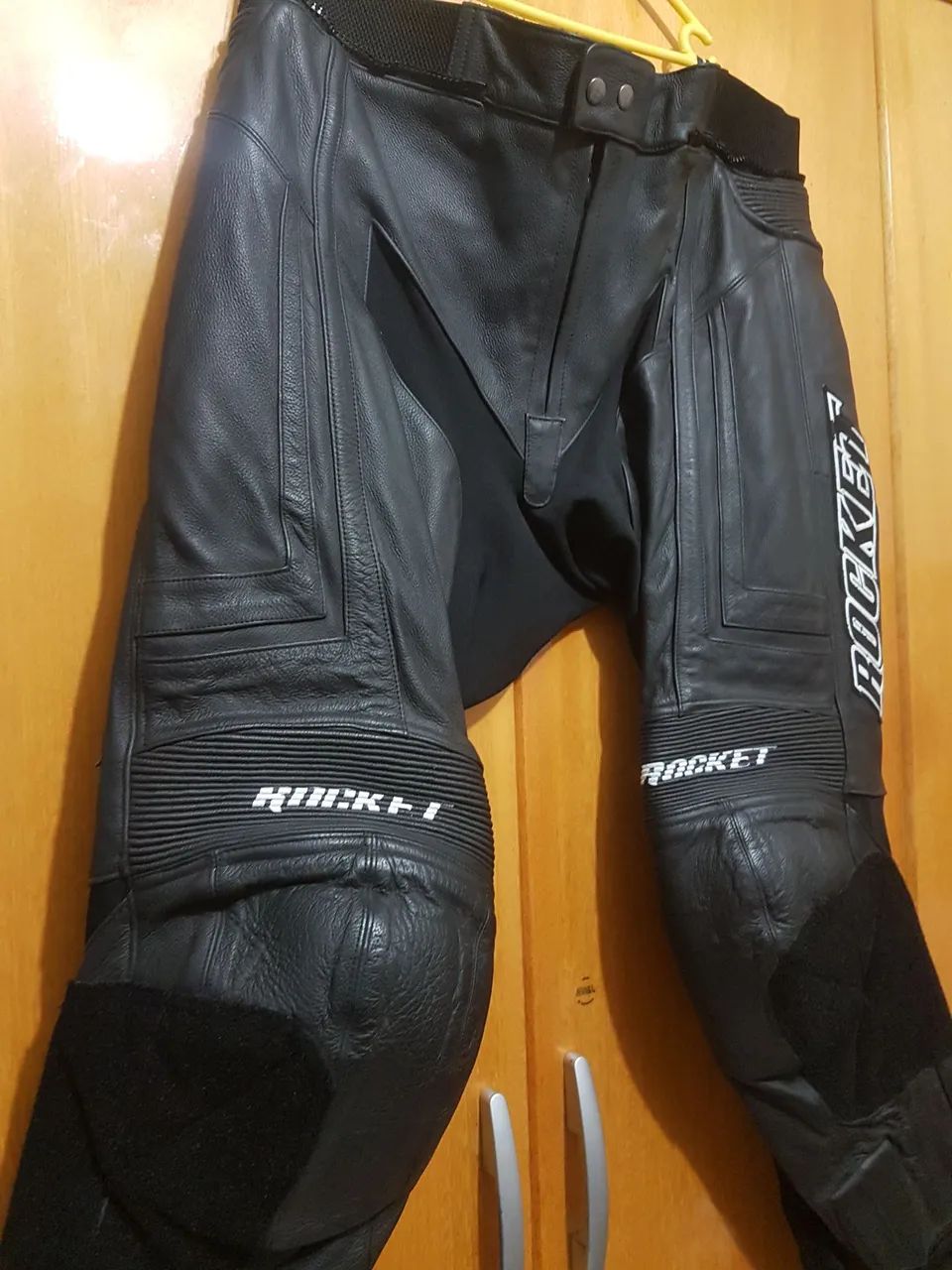 Calça Moto Couro Rocket - Foto 3