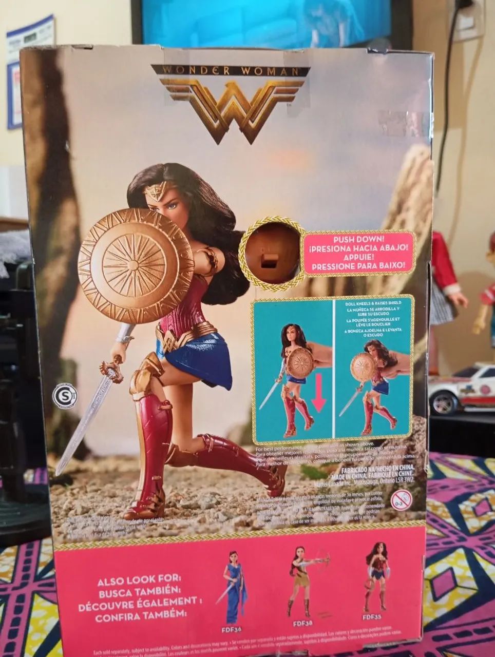Boneca Wonder Woman com Acessórios - Original - Foto 4
