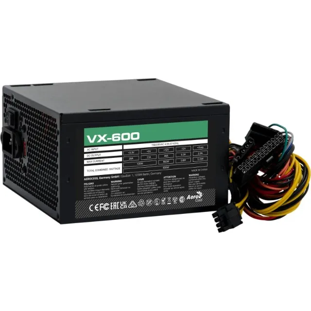 Fonte Gamer 600w Atx Aerocool Vx-600 (Entrega Grátis)