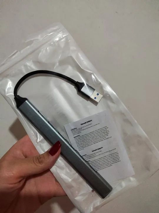 Hub USB - Novo Poucas unidades 