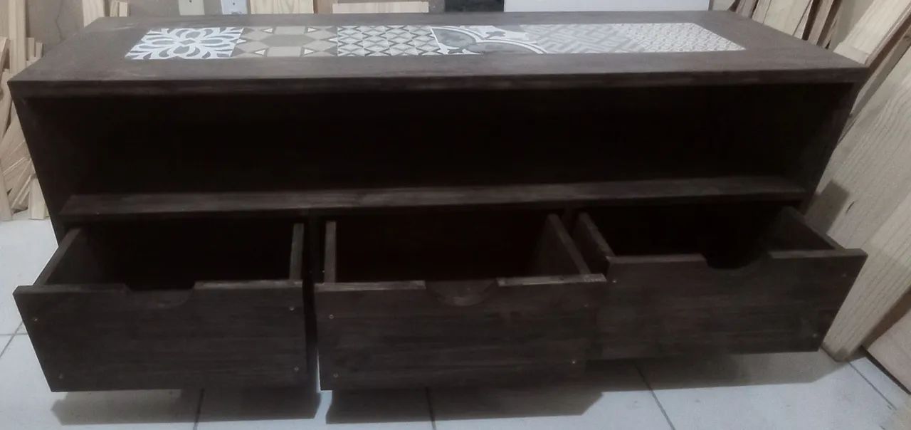 Rack rústico em pinus - Foto 3