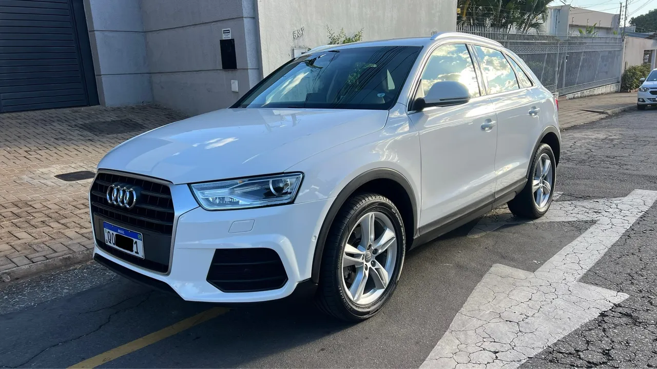 AUDI Q3 2018 1.4 TFSI FLEX BRANCO Automático.(Único Dono)
