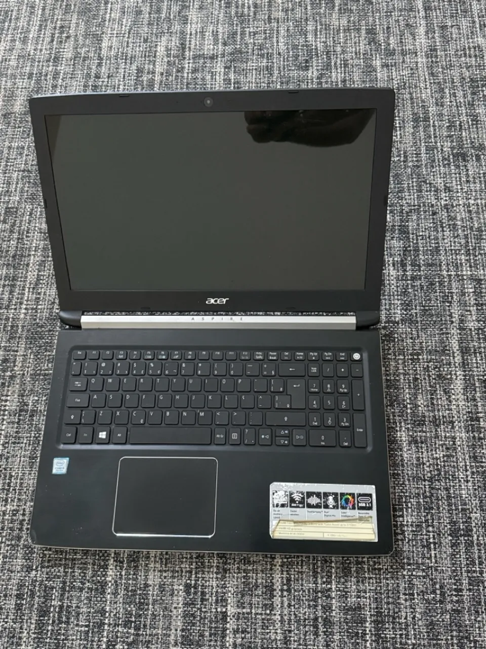 Notebook Acer Aspire - Notebook Acer Aspire A515-51-51UX