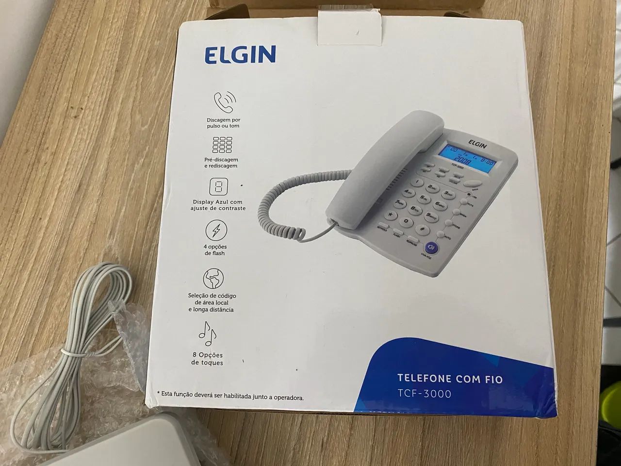 Telefone com fio Elgin TCF-3000 - Foto 3