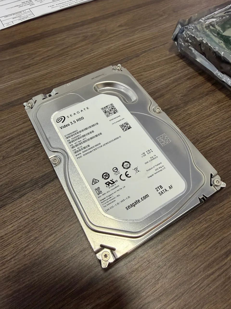 HD seagate 2tb 