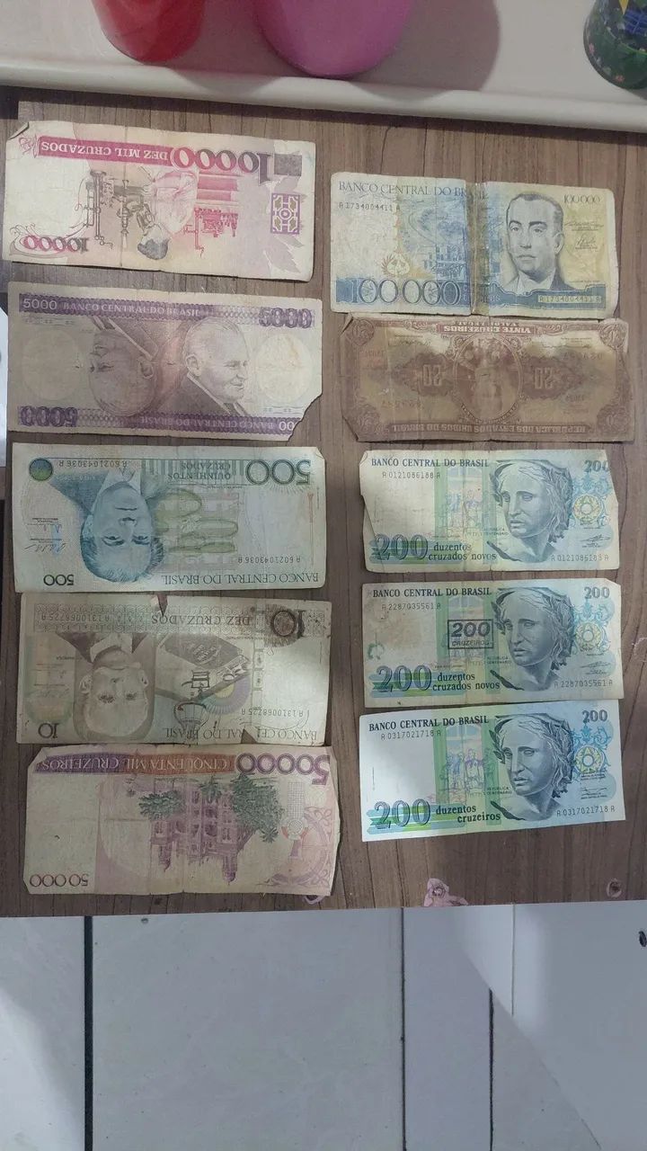 Vendo notas de dinheiro antigas - Foto 2