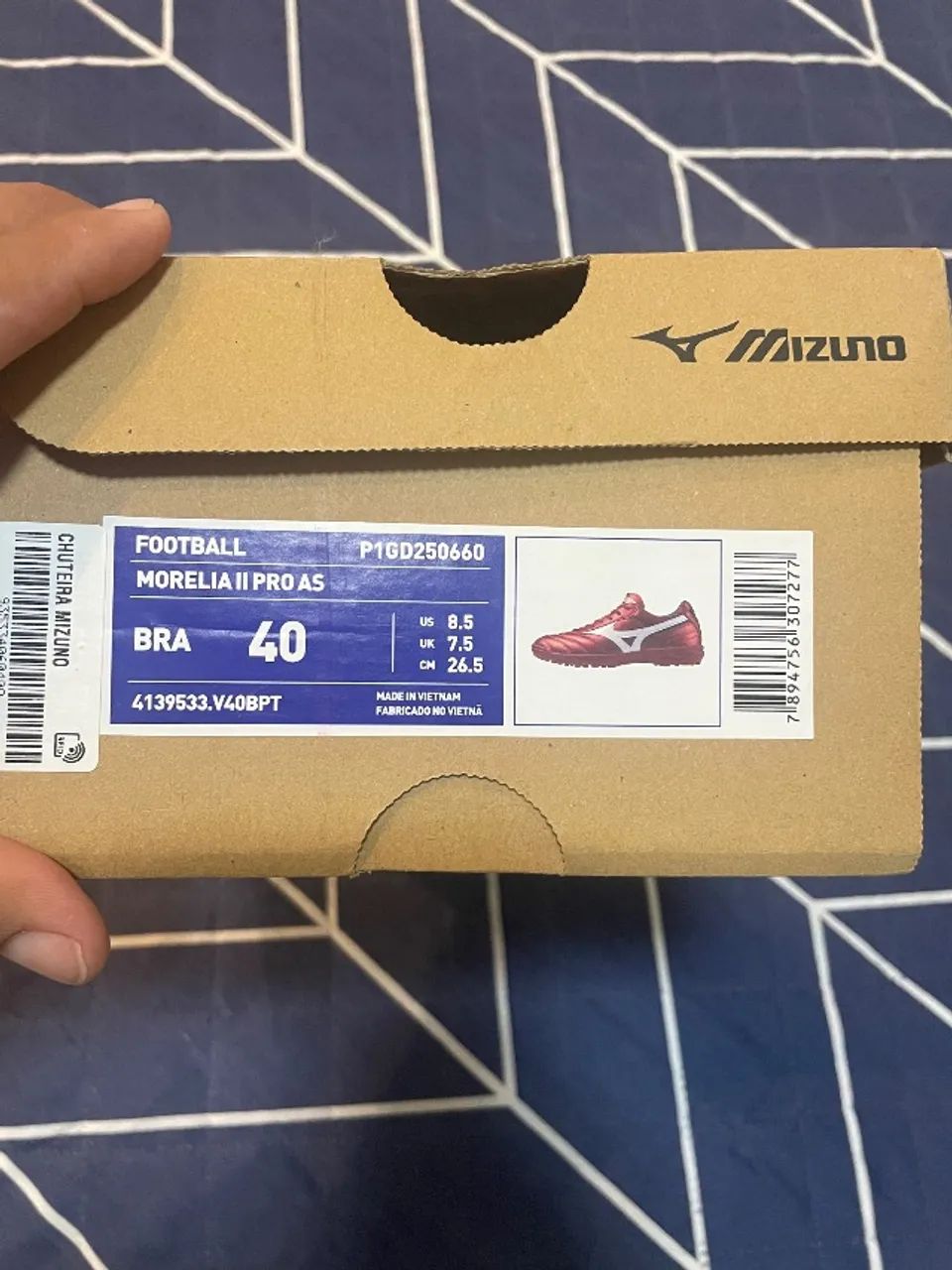 Chuteira Society Mizuno Morelia Pro - Calçados Esportivos - Águas
