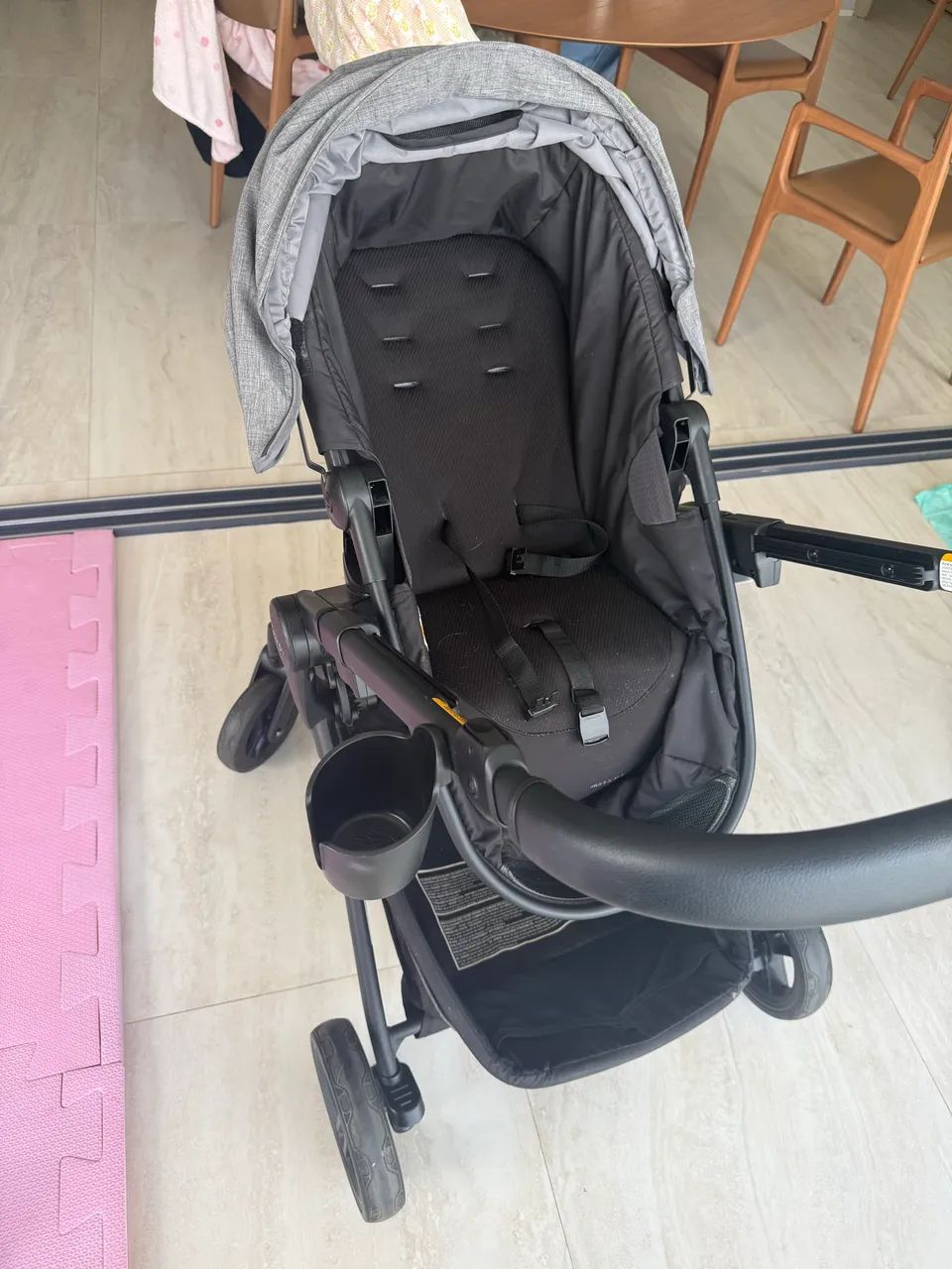 Carrinho de bebê 3 em 1