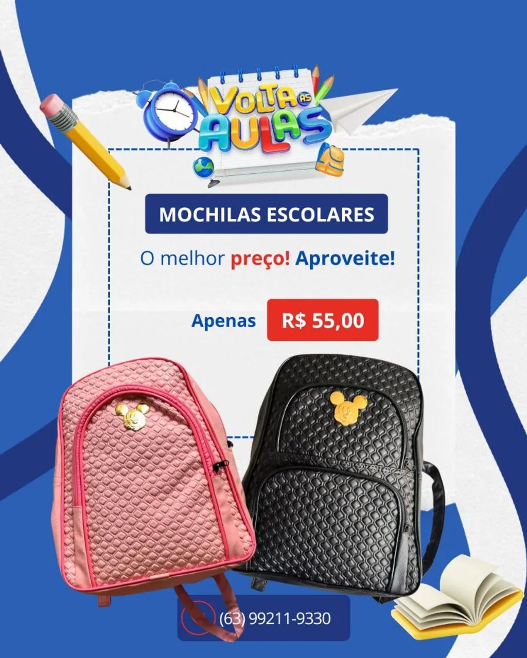 Mochilas infantis e juvenis - Foto 3