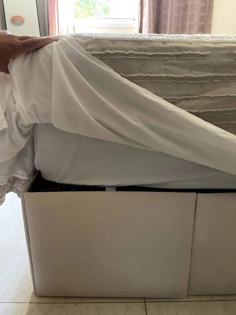 Cama Box Queen Size (Box + Colchão) Umaflex Mola  - Foto 4