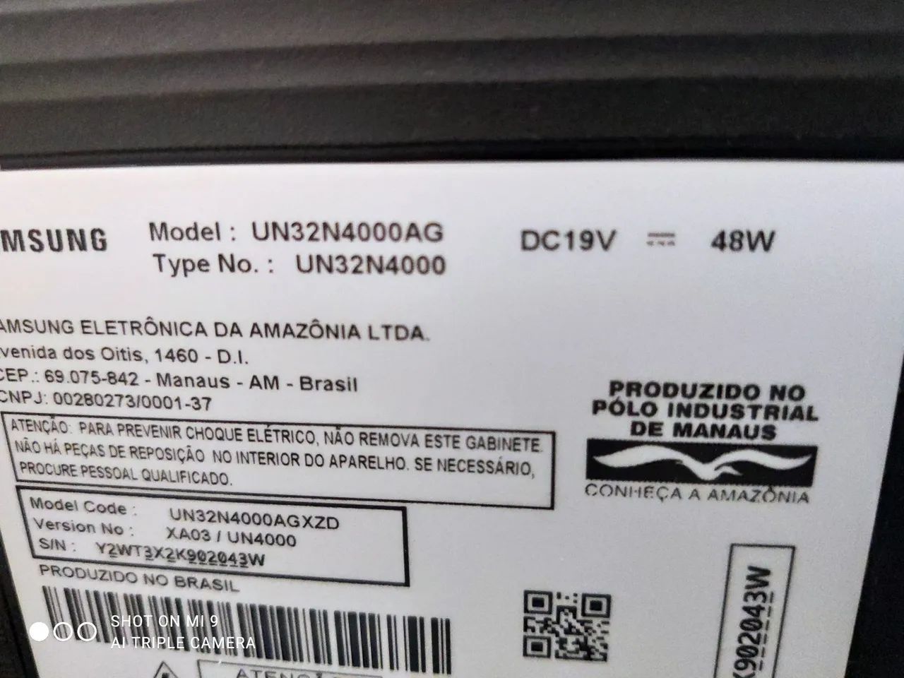 TV SAMSUNG 32 POLEGADAS MOD UN32N4000AG - Foto 5