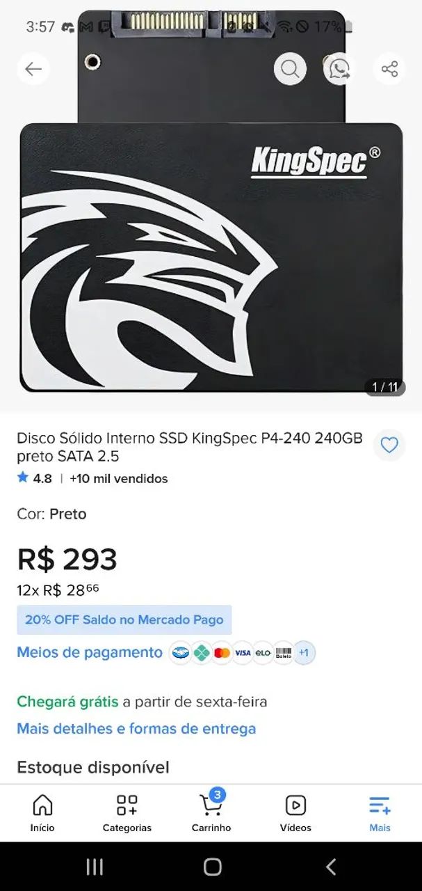 Ssd kingspec 