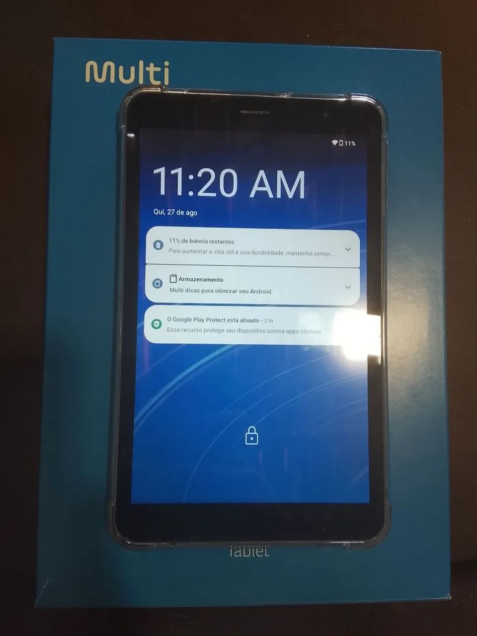 Tablet NOVÍSSIMO M8 4G 3+32GB 2.0GHZ COM CAPA 