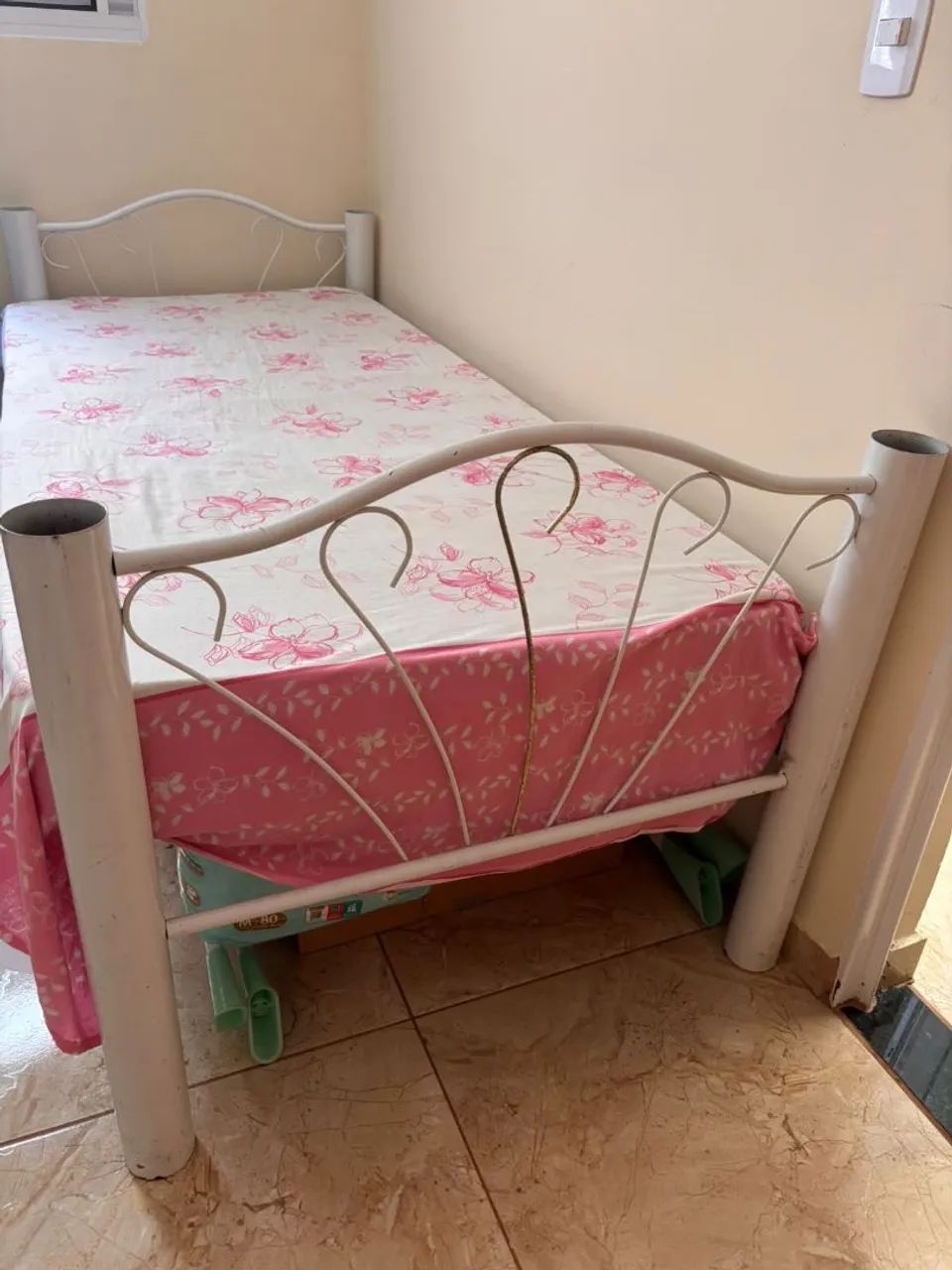 Cama solteiro com colchão  - Foto 3