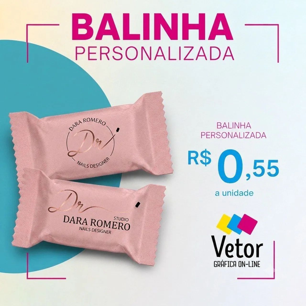 Balinha personalizada 