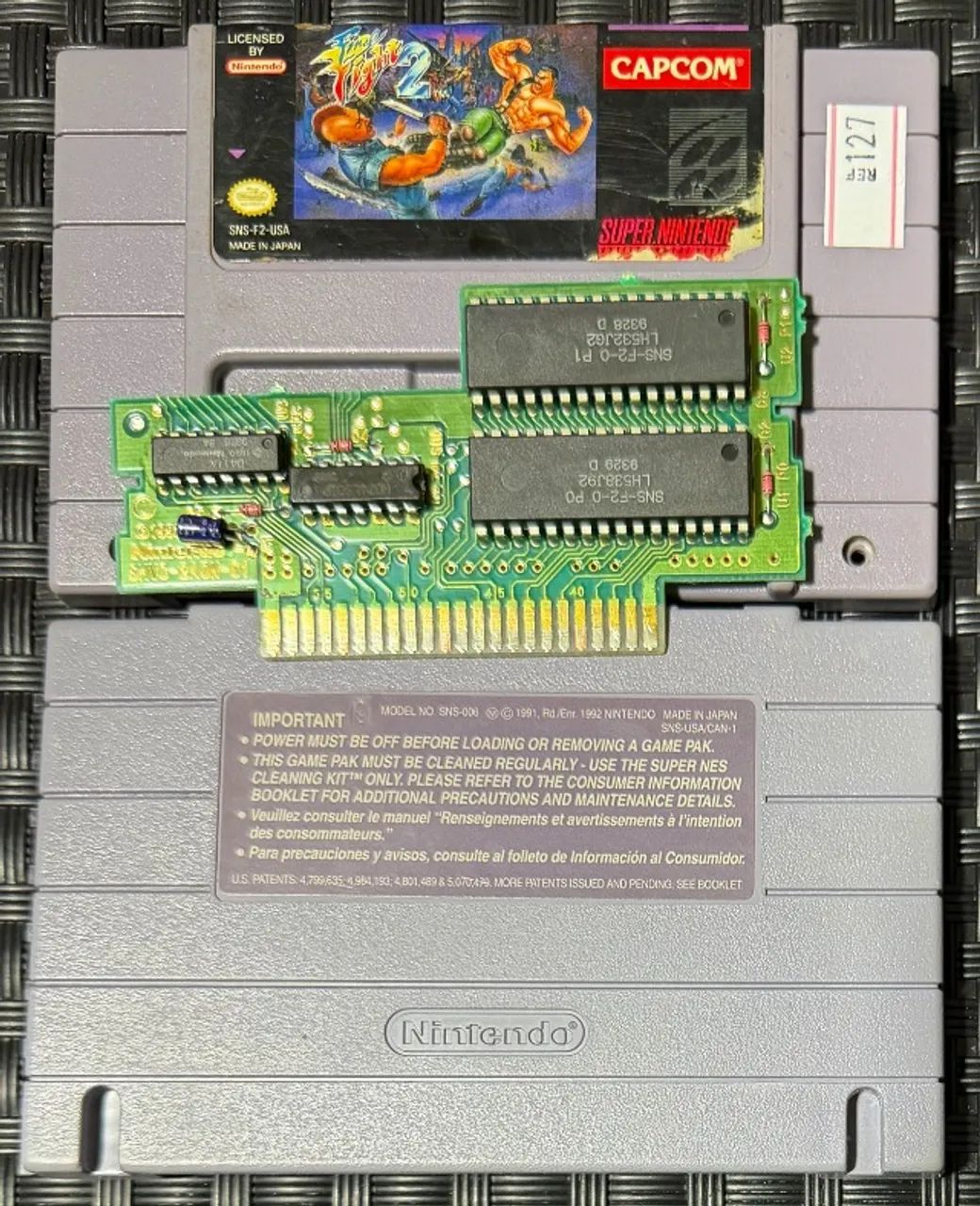 Final Fight 2 SNES - Placa Original / Caixa Repro - Foto 2