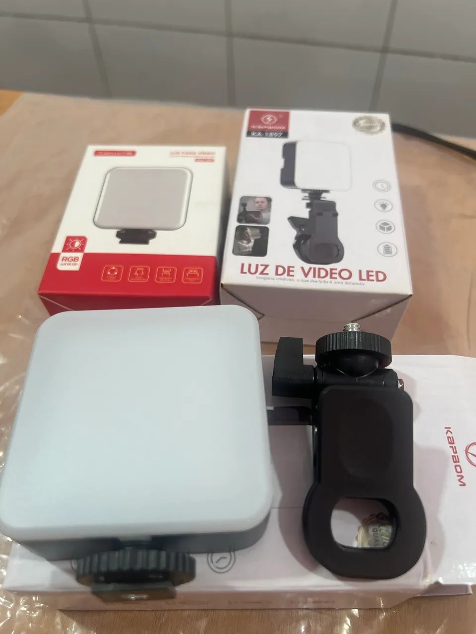 Luz led portátil para celular - Foto 3