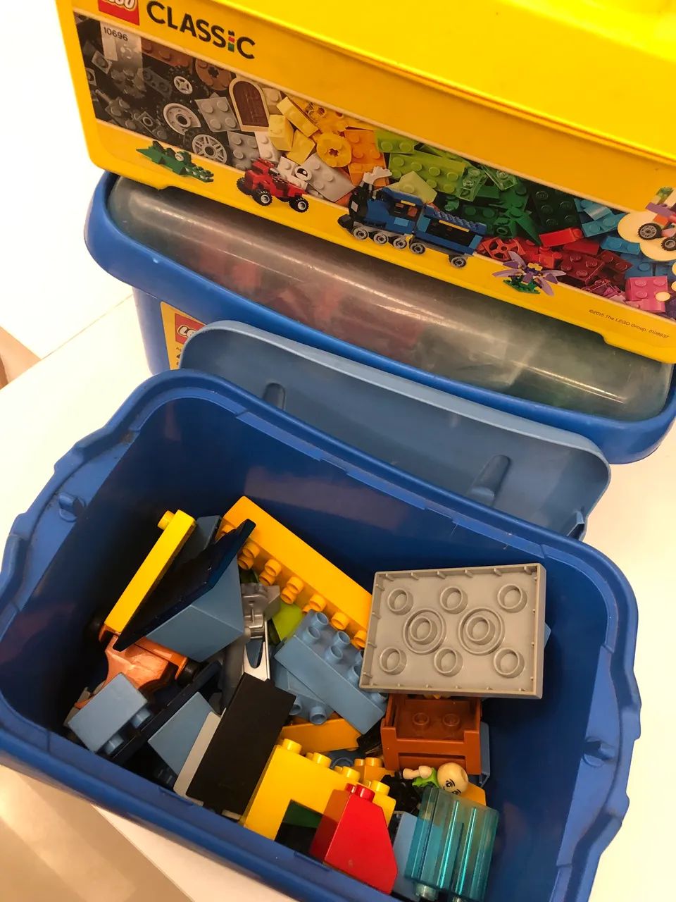 Lego kit 3 caixas organizado  - Foto 2