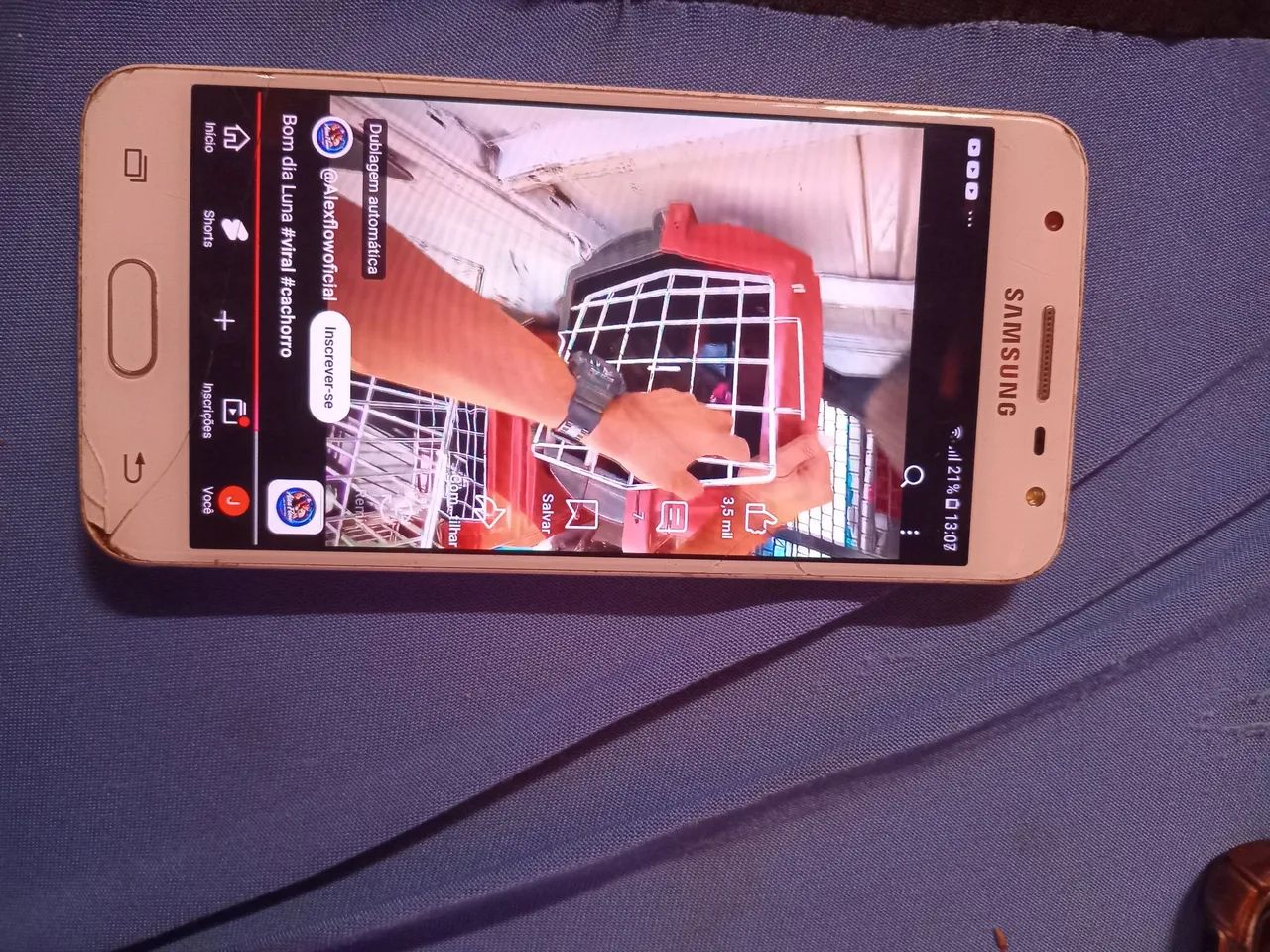 Celular j5 prime funcionando normal apenas botão.de ligar e de volume não funciona  - Foto 3