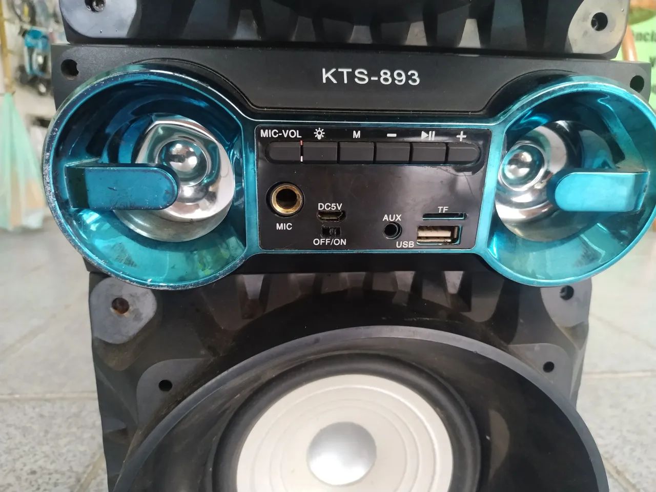 Caixa som Bluetooth USB rádio funcionando WhatsApp * 