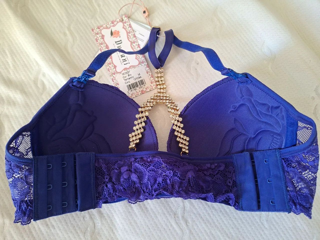 Sutiã Nadador com strass Duzani - Foto 2