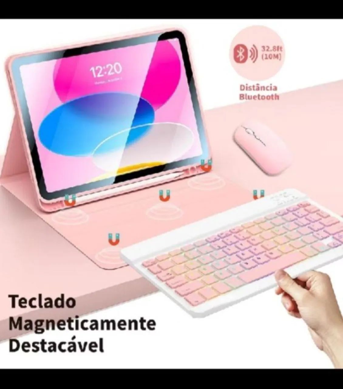 Back Fiel Capa para tablet+ Mouse + Teclado. - Foto 5