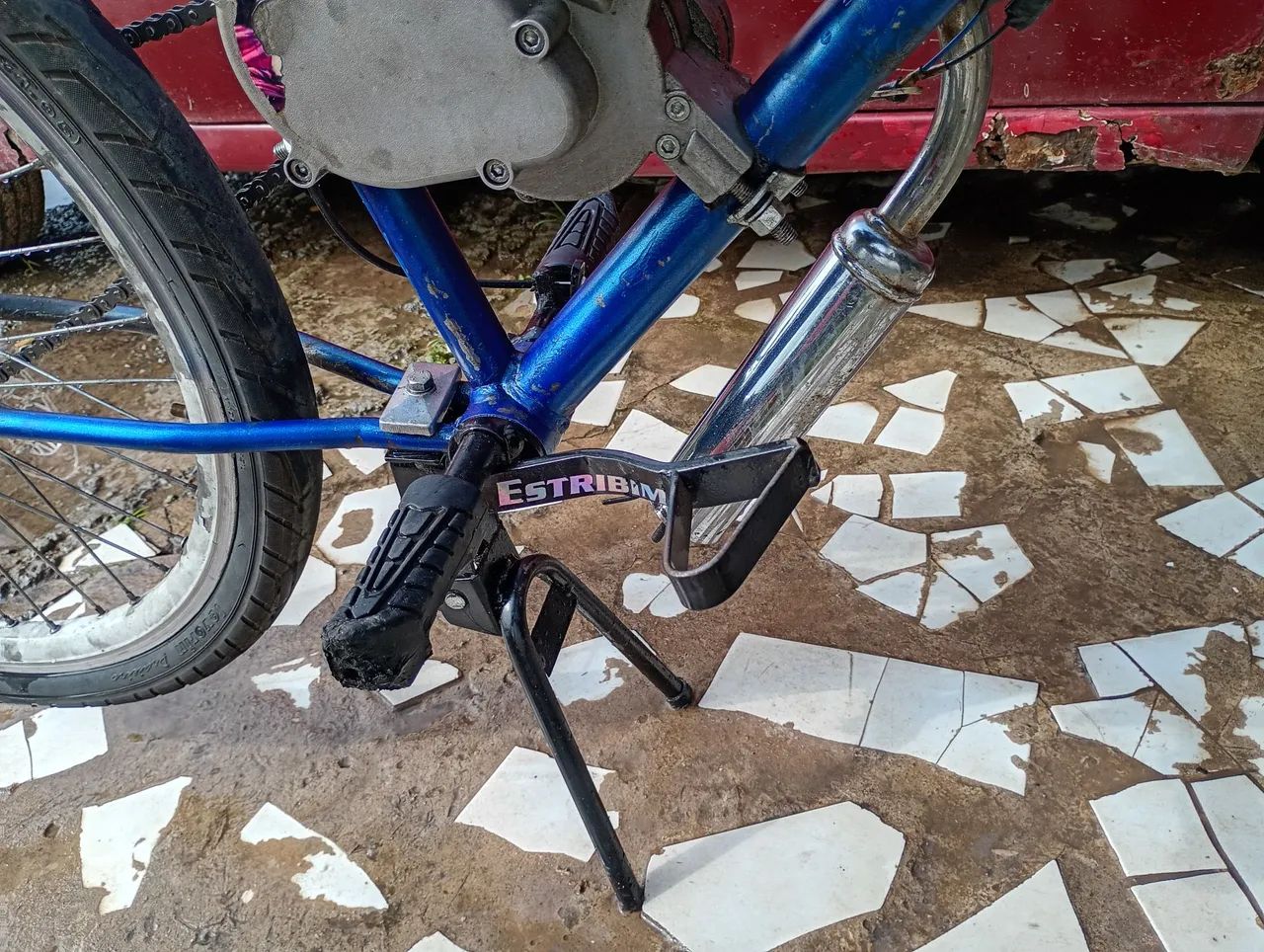 Bike motorizada 80cc com peças novas  - Foto 2
