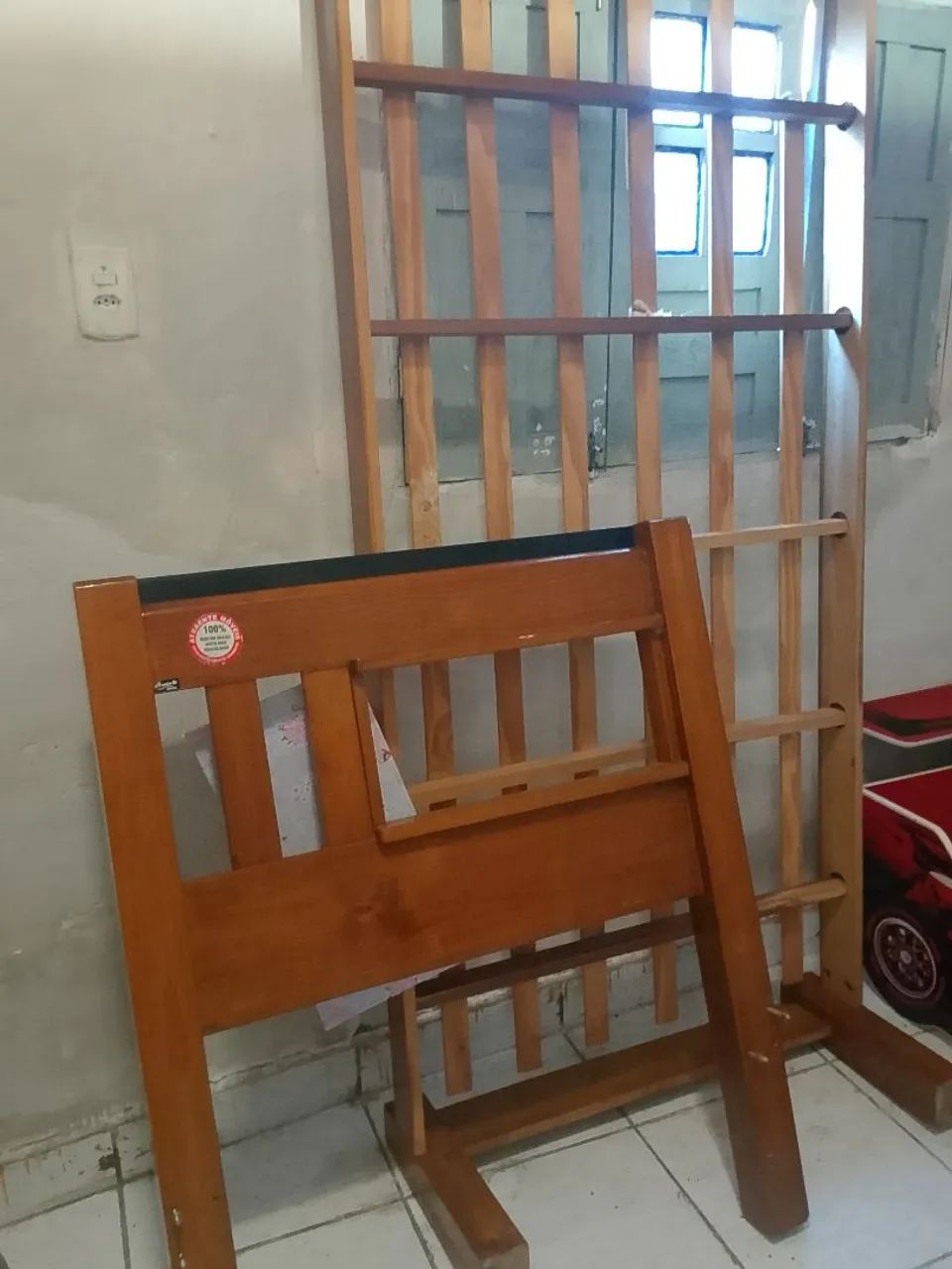 Cama de solteiro madeira  - Foto 4