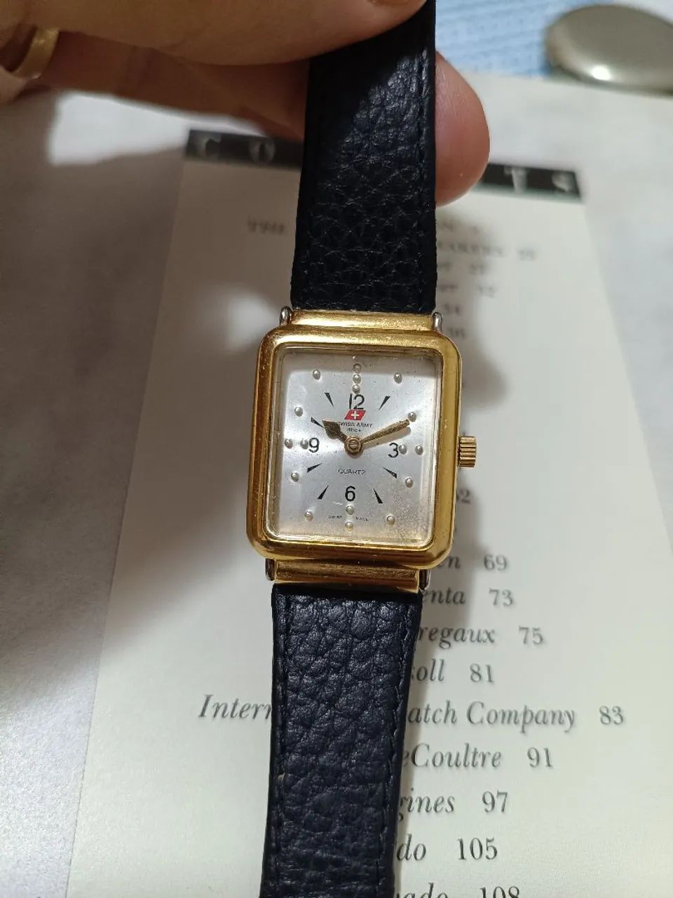 Relógio Suisso Militar Quartz 28mm × 35,5mm - Foto 5