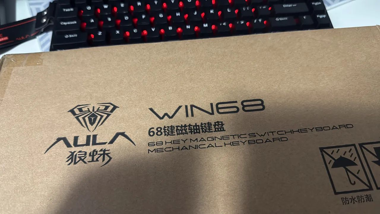 Teclado magnético Aula win 68