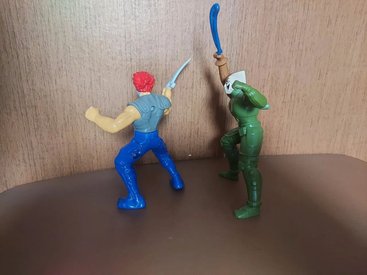 Lote 2 Bonecos Thundercats McDonald's 2013 (Lion-O e Tygra) Com Acessórios - Foto 4