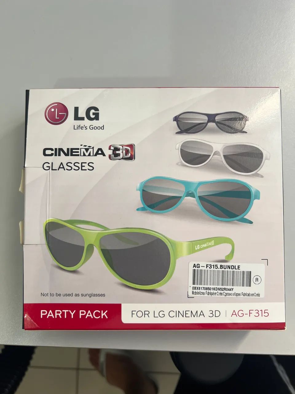 Óculos 3D LG Original - Foto 2