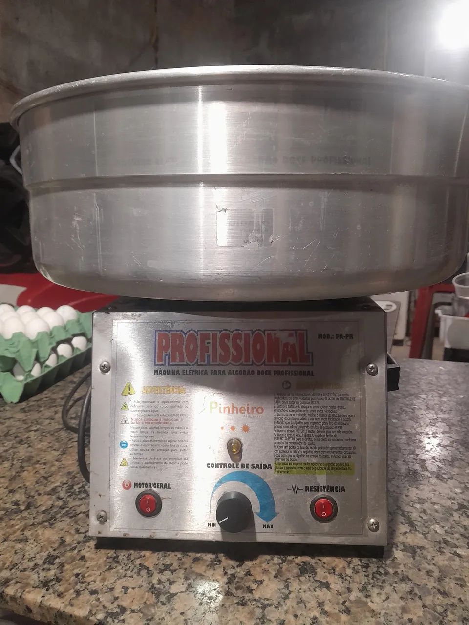 Máquina de algodão doce 
