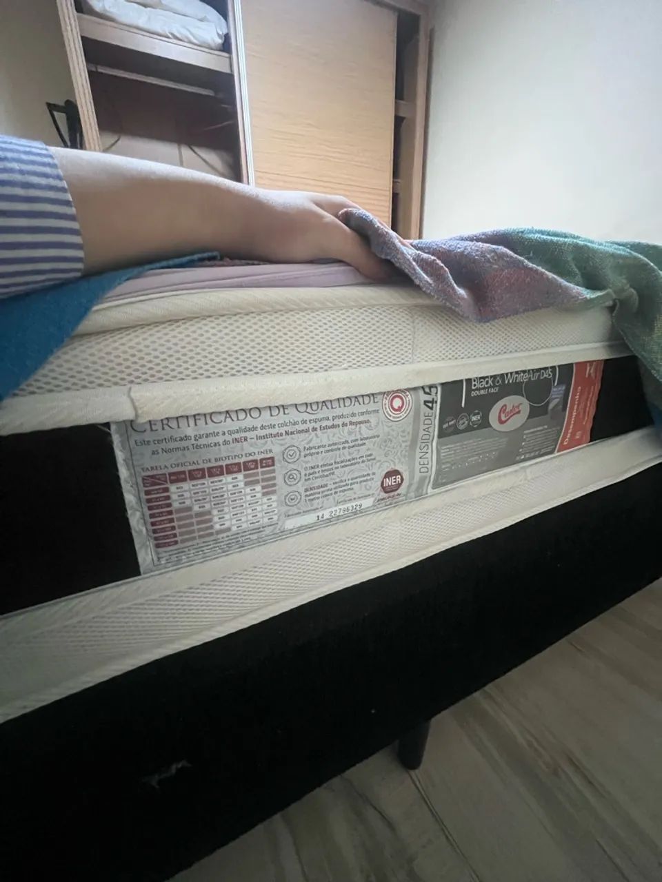 Cama box + colchão castor QUEEN SIZE - Foto 2