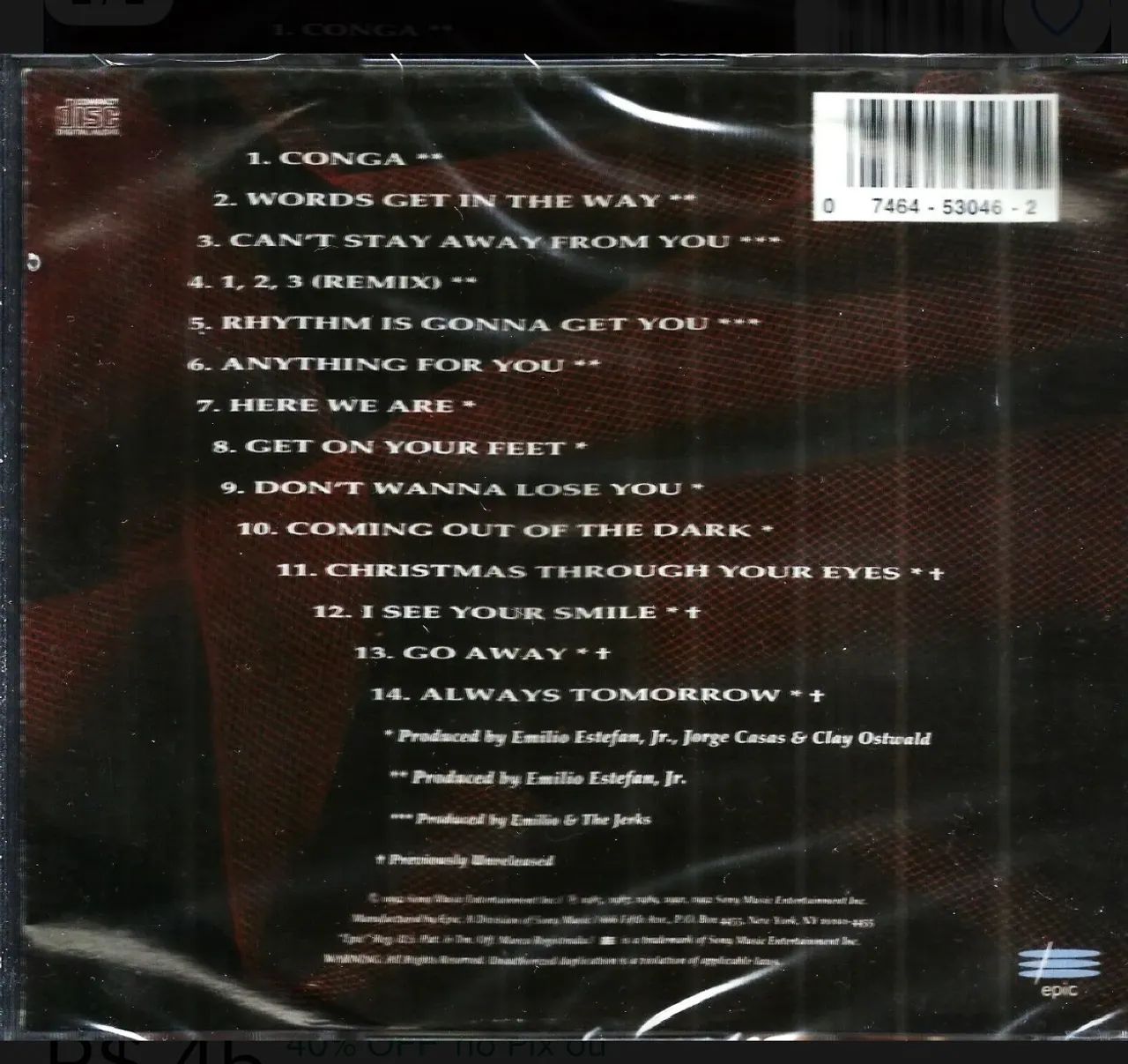 Cd Gloria Estefan  Greatest Hits - Foto 2