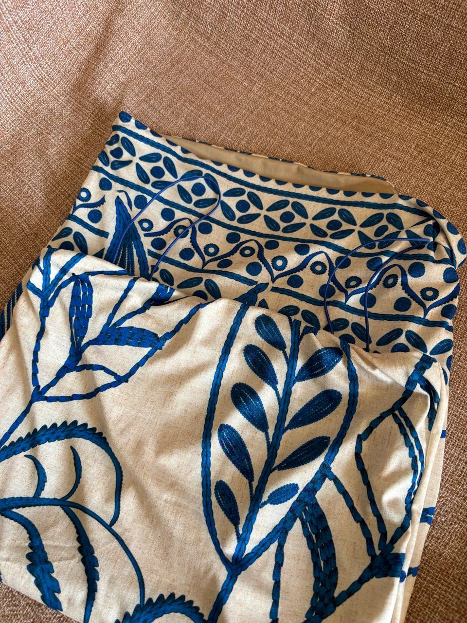 vestido curto estampado com forro, usado 1 vez - Foto 2