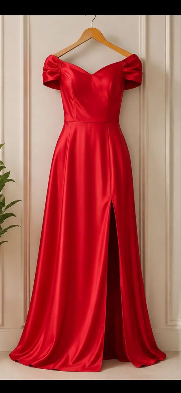 vestido festa longo 