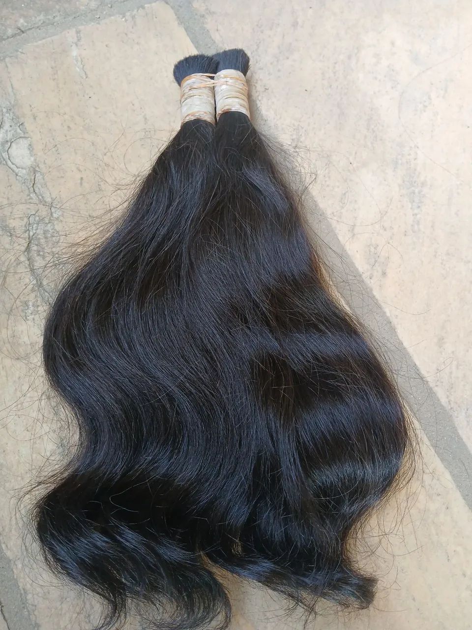Cabelo Humano 200 gr 35 cm