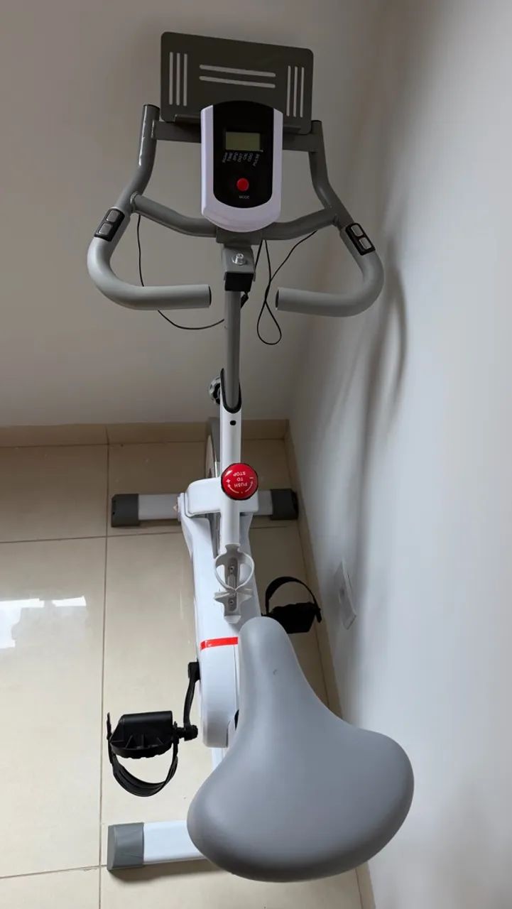 Bicicleta Ergométrica Spinning Magnética Roda Inércia - Foto 2